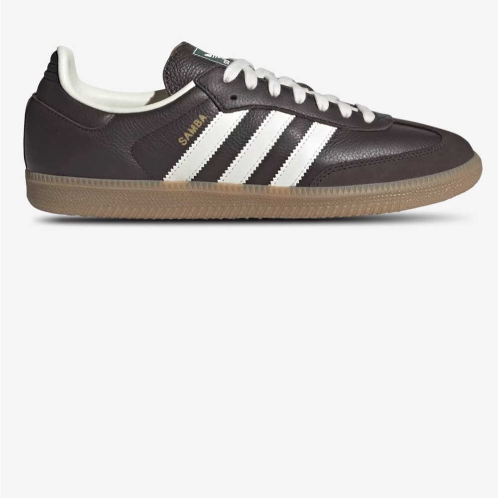 Adidas Samba Men's Sneakers - Dark Brown and White